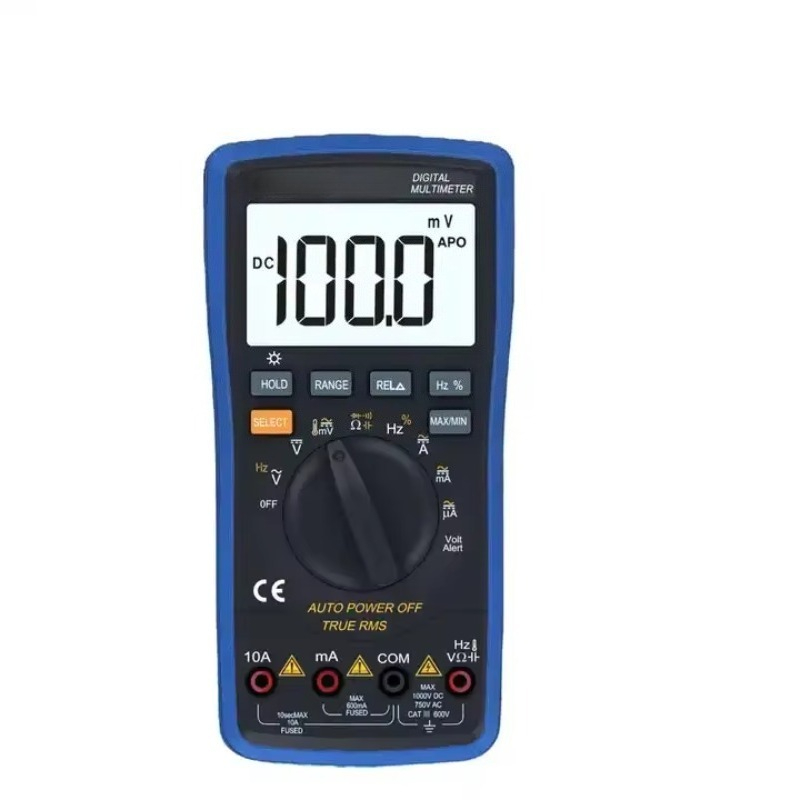 Multimeter Digital - มัลติมิเตอร์ดิจิตอลแบบพกพา DT-17N เครื่องทดสอบแรงดันไฟฟ้าขนาดเล็ก เครื่องมือวัดสำหรับใช้ในบ้าน