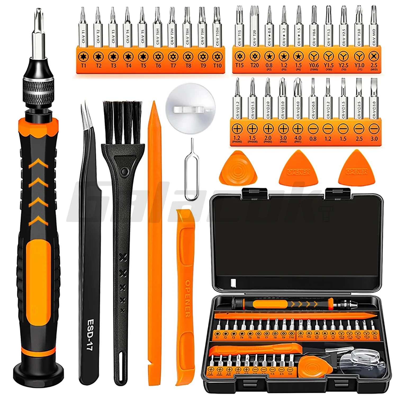 Diy Electronics Gadget - ชุดไขควงซ่อมอิเล็กทรอนิกส์ 40 in 1 อุปกรณ์เครื่องมืออเนกประสงค์สำหรับงาน DIY