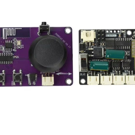 Diy Boat Electronics - 2.4G ไร้สาย 8 ช่อง ดูอัลจอยสติ๊กรีโมทคอนโทรลโมดูลสำหรับ DIY