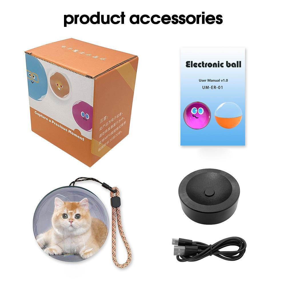 Diy Electronics Videos - เครื่องเล่นวิดีโอ 3 มิติ ลูกแก้วคริสตัลวิเศษ หน้าจอ 7