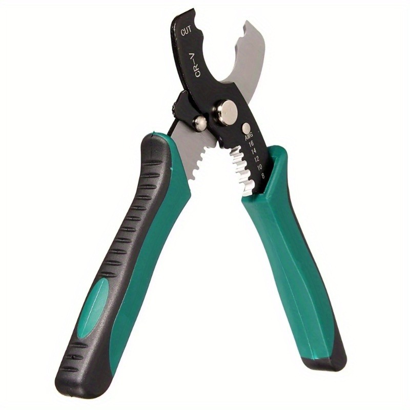 Wire Stripper Cutter - TAIMIMEI 8 นิ้ว Wire Stripper ตัดสายเคเบิลกรรไกรคีมตัด