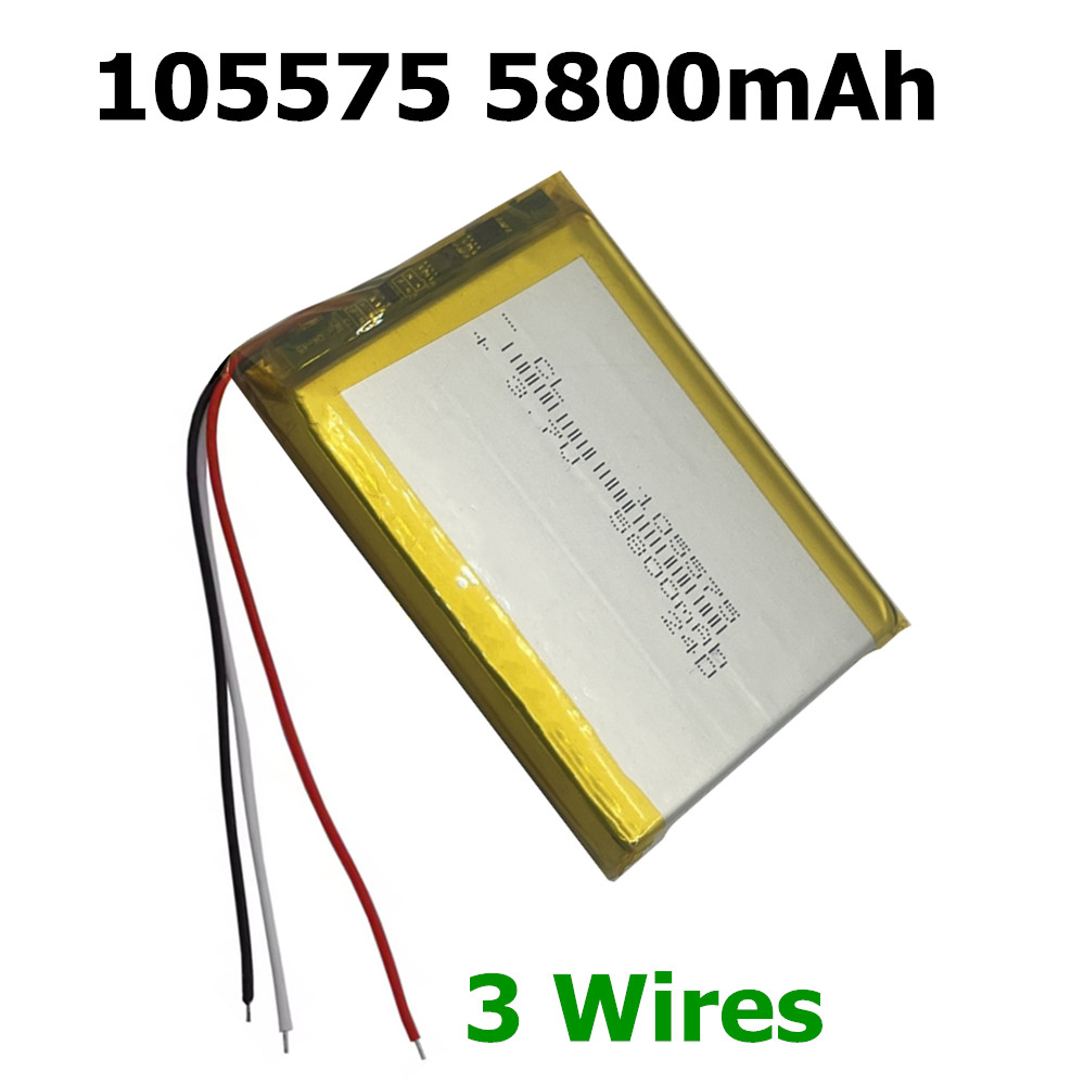 Diy Electronics Book - 105575 5800mAh 3.7V แบตเตอรี่ลิเธียมโพลิเมอร์สําหรับ Power Bank