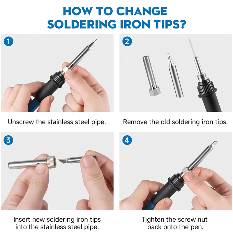 ชุดหัวแร้งบัดกรีไฟฟ้าปรับอุณหภ - Diy Electronics Repair Kit บทวิจารณ์และราคา