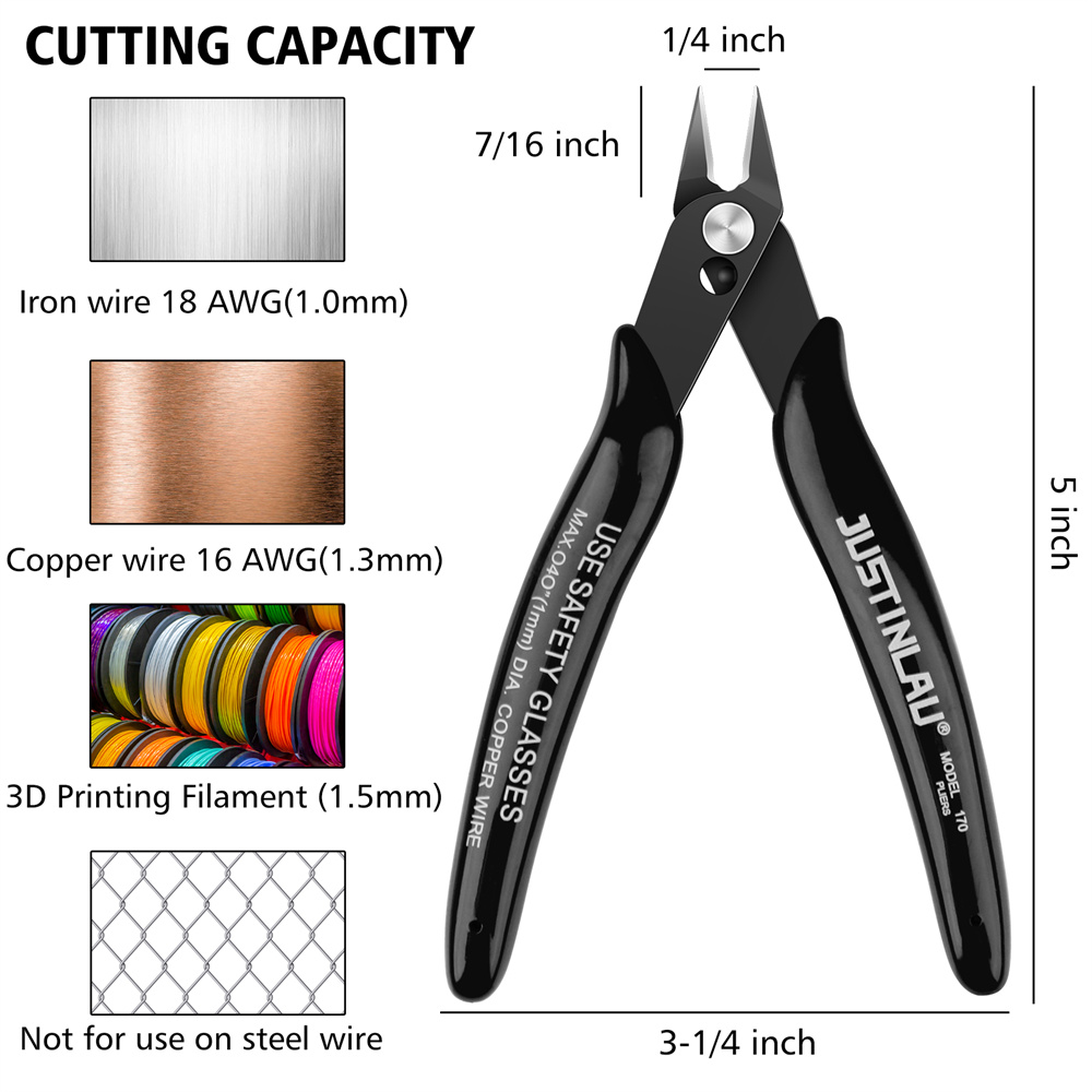 คีมจมูกแหลมขนาดเล็ก คีมรุ่น 1  - Wire Stripper Cutter บทวิจารณ์และราคา