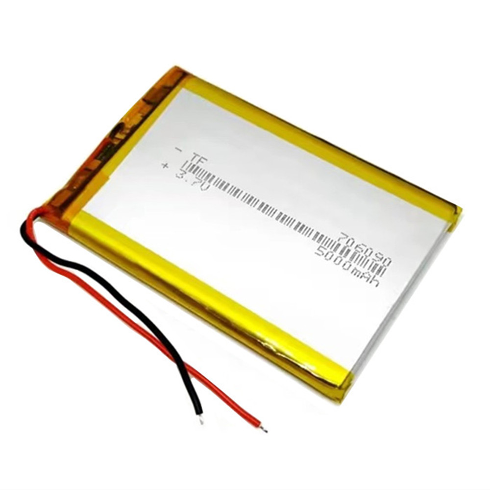 1-10 ชิ้น 3.7V 5000mAh 706090  - Diy Electronics Book บทวิจารณ์และราคา