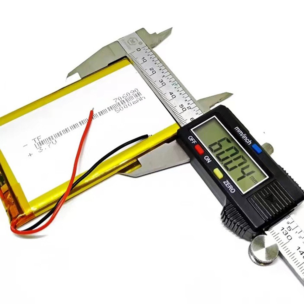 1-10 ชิ้น 3.7V 5000mAh 706090  - Diy Electronics Book บทวิจารณ์และราคา