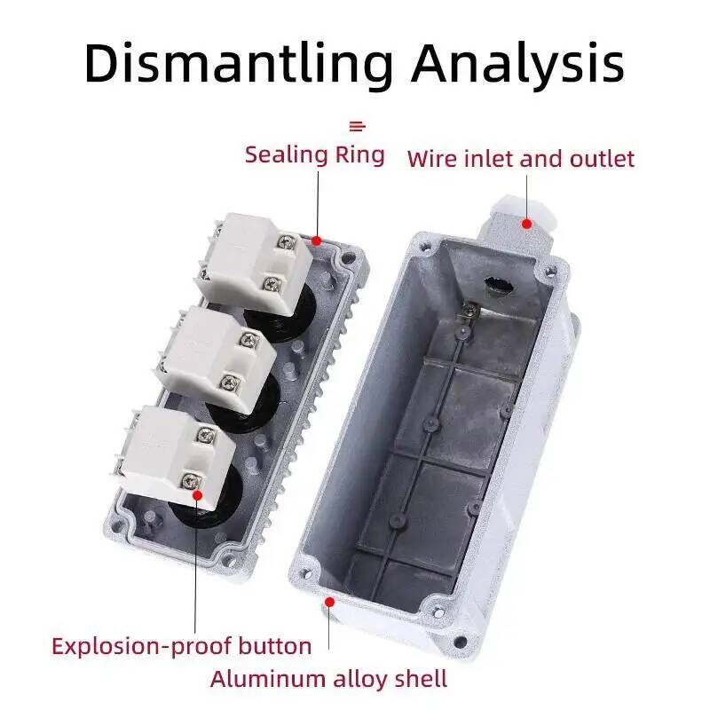 กล่องปุ่มกดกันระเบิด LA53-2/3  - Push Button Tactile บทวิจารณ์และราคา