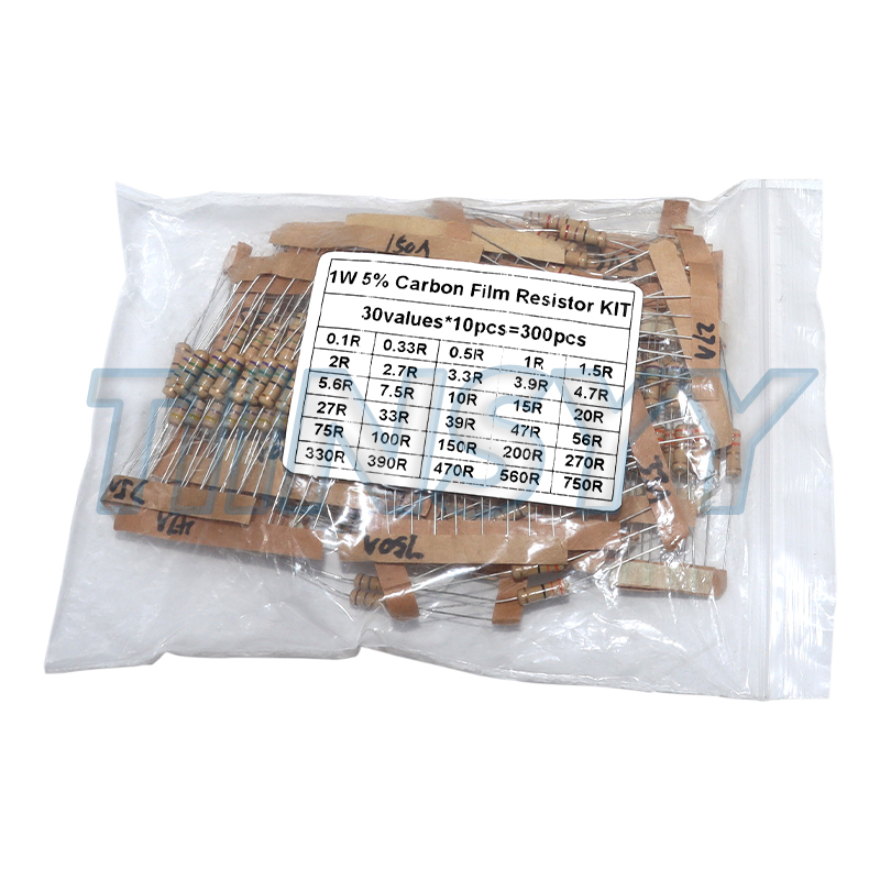 ชุดตัวต้านทาน 300 ชิ้น 1W 5% ค - Diy Electronics Gadget บทวิจารณ์และราคา