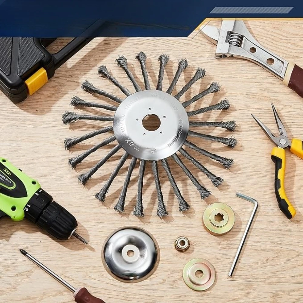หัวแปรงตัดหญ้าแบบลวดเหล็กขนาด  - Wire Stripper Cutter บทวิจารณ์และราคา