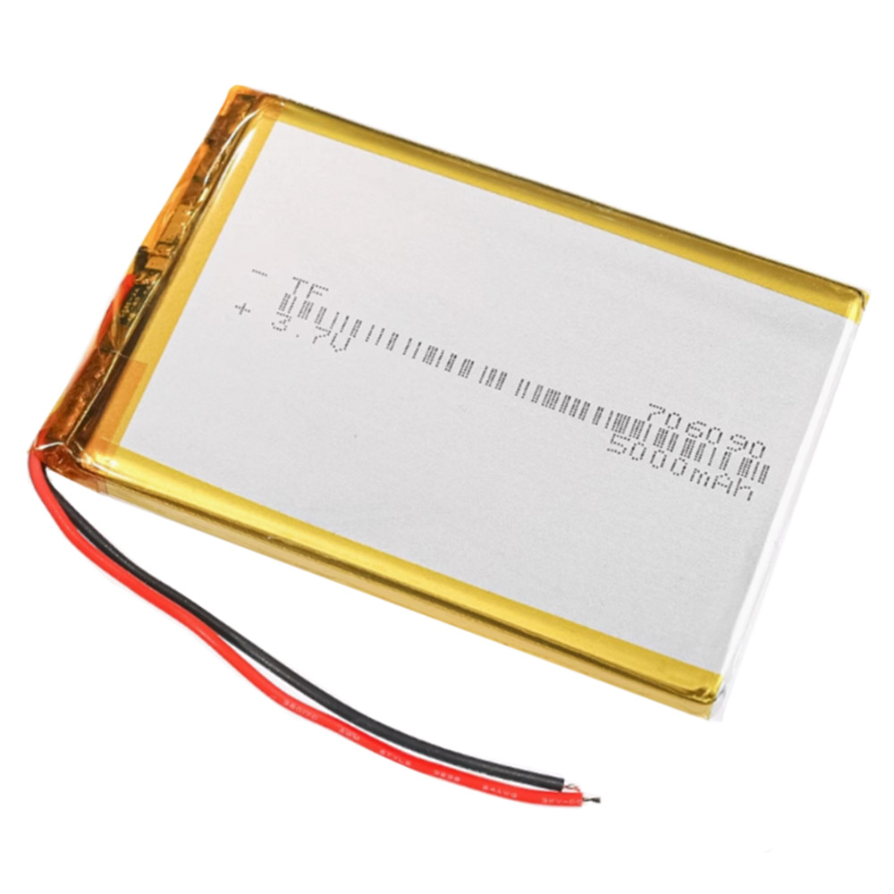 1-10 ชิ้น 3.7V 5000mAh 706090  - Diy Electronics Book บทวิจารณ์และราคา