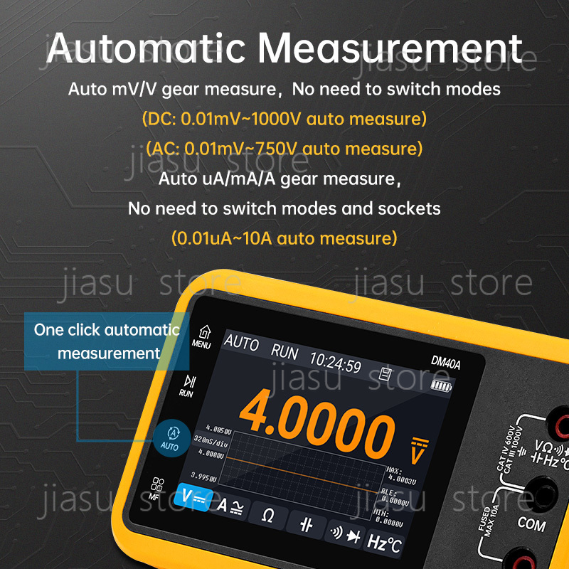 เครื่องมือวัดดิจิตอลแบบพกพา Al - Multimeter Digital บทวิจารณ์และราคา