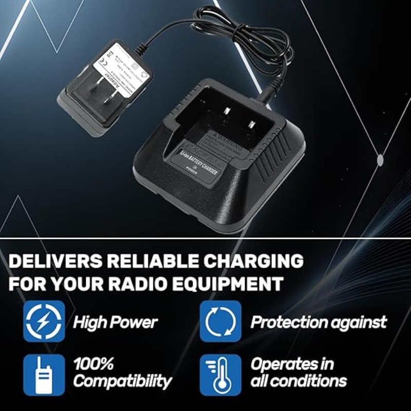 ชุดอุปกรณ์ชาร์จ Baofeng UV-5R  - Diy Electronics Radio บทวิจารณ์และราคา