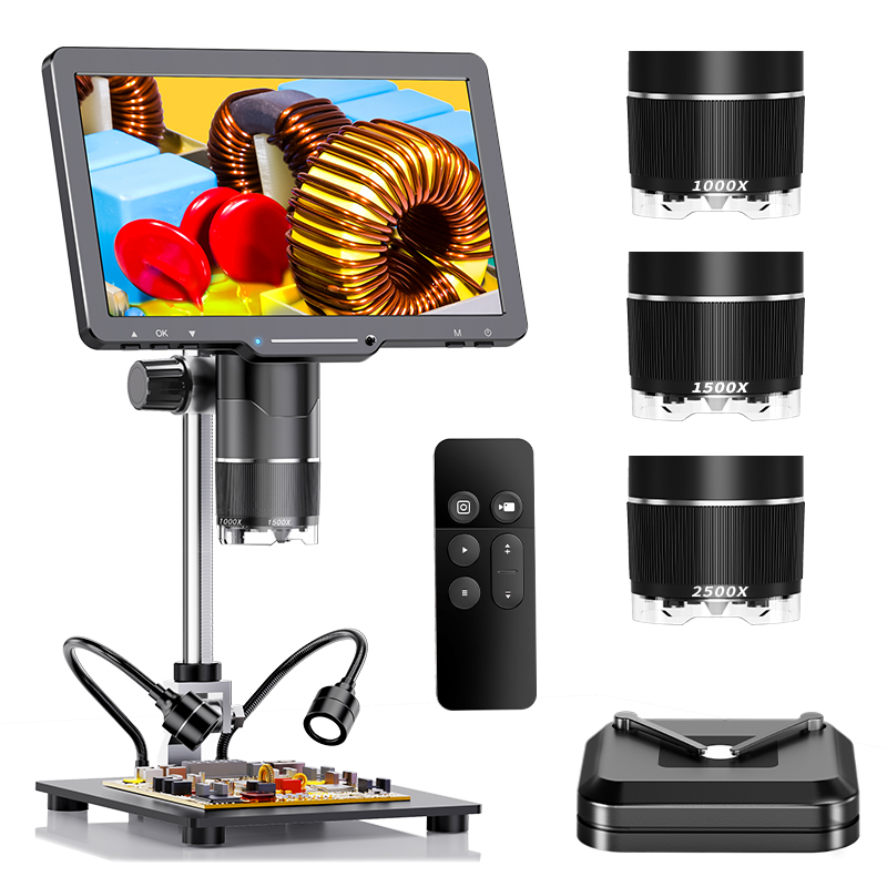 2500X HDMI กล้องจุลทรรศน์ดิจิต - Diy Electronics Videos บทวิจารณ์และราคา