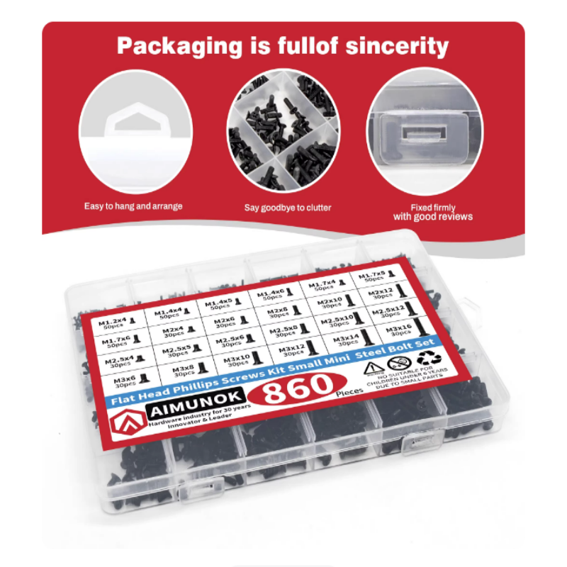 ชุดสกรูขนาดเล็ก 860 ชิ้น M1.2  - Diy Electronics Repair Kit บทวิจารณ์และราคา