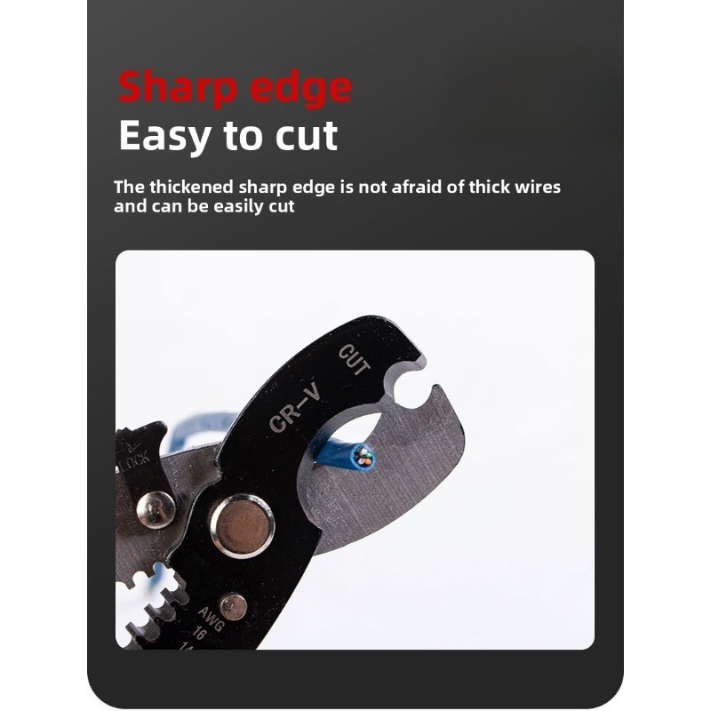 เครื่องมือปอกสายไฟอเนกประสงค์ส - Wire Stripper Cutter บทวิจารณ์และราคา