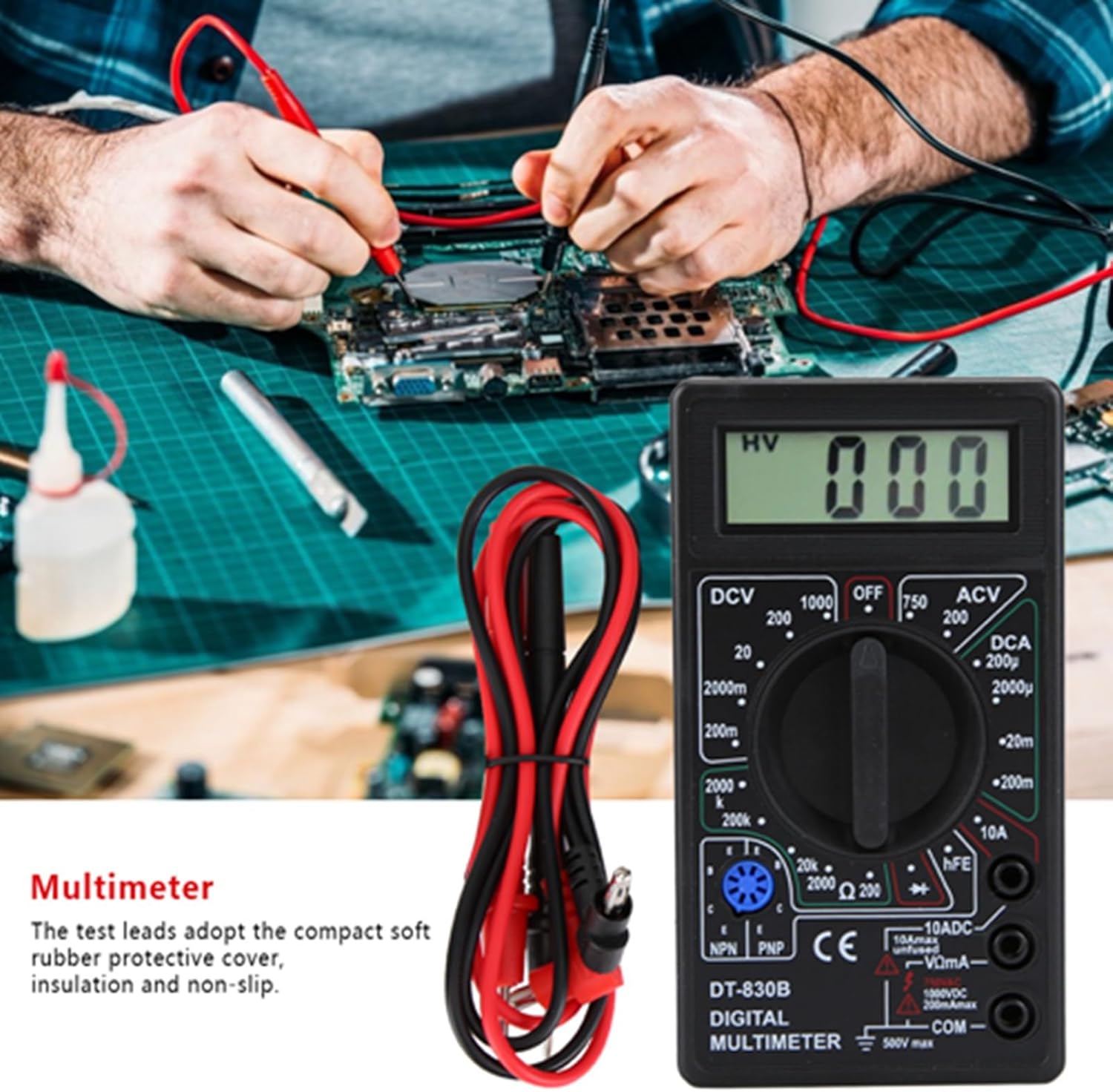 มัลติมิเตอร์แบบดิจิตอล, DT-830 - Multimeter Digital บทวิจารณ์และราคา