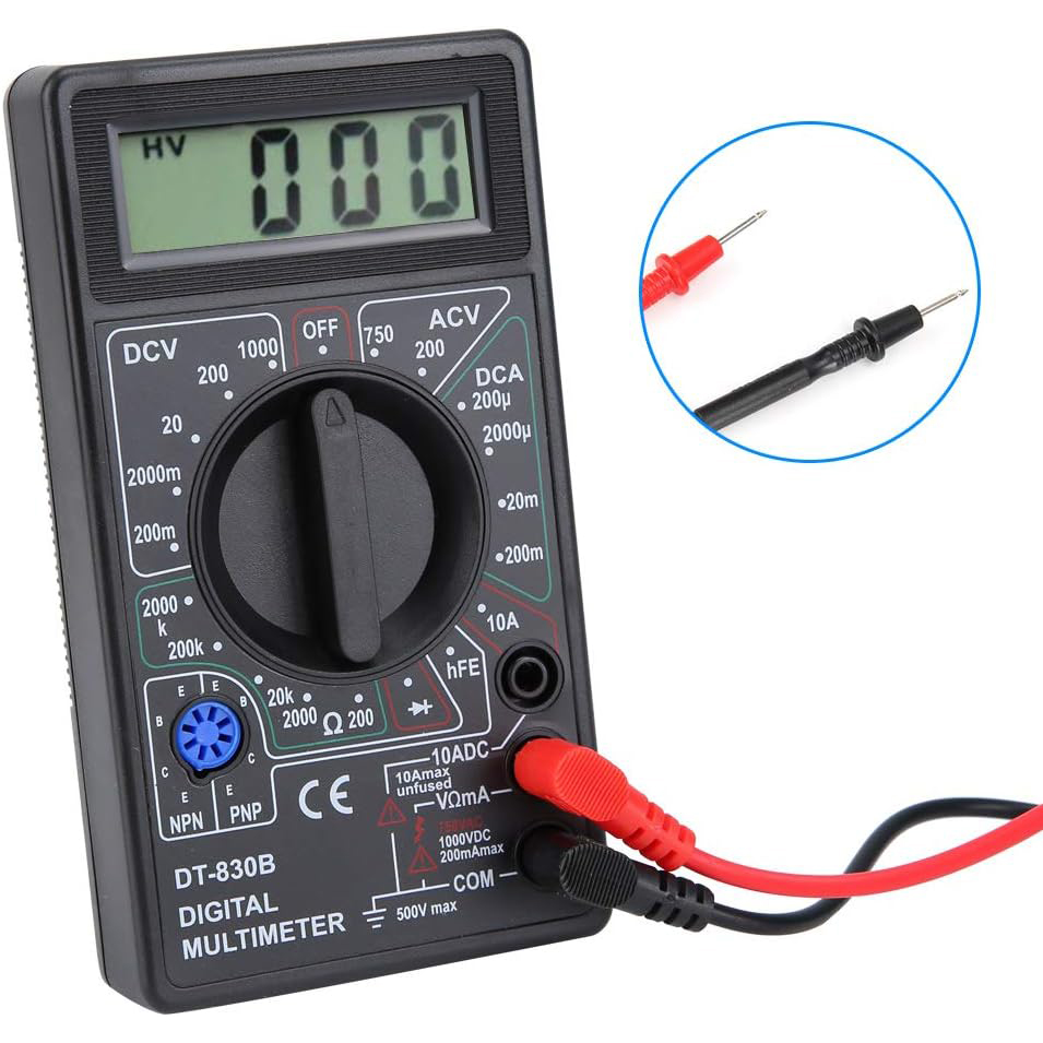 มัลติมิเตอร์แบบดิจิตอล, DT-830 - Multimeter Digital บทวิจารณ์และราคา