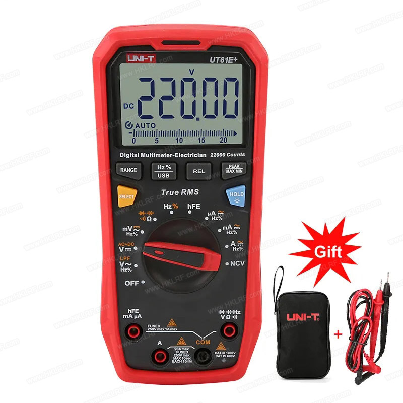 เครื่องวัดแรงดันไฟฟ้ากระแสสลับ - Multimeter Digital บทวิจารณ์และราคา